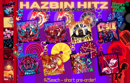 Hazbin Hits: CD Charms [HELLBENT PREORDER]