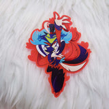 Asmodeus Black Light Neon Pin