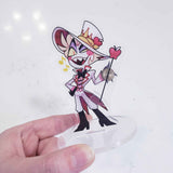 Lucifer/Alastor Spinning Mini Standees