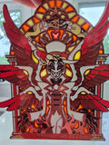 LE: {RING LEADER} Lucifer Stained Glass Enamel Pin