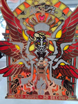 LE: {RING LEADER} Lucifer Stained Glass Enamel Pin