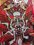 LE: {RING LEADER} Lucifer Stained Glass Enamel Pin