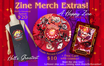 Zine Merch Extras [HELLBENT]