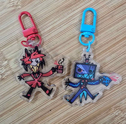 Scribble Vox and Alastor Charms