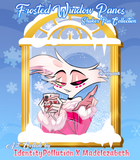 {Madelezabeth X IDP} Hazbin Frosted Window Pins [PRE-ORDER]