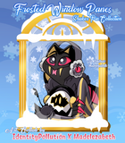 {Madelezabeth X IDP} Hazbin Frosted Window Pins [PRE-ORDER]