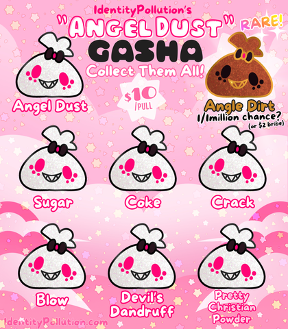"Angel Dust" Gasha Pins {IN-HANDS}