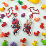 Halloween Alastor & Lucifer Charms