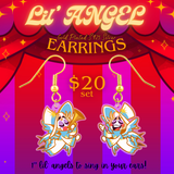 Lil' Angel Luci: Pins, Charms & Earrings