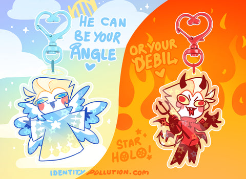 Angle/Debil Lucifer Charms