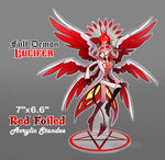 Full Demon Form Lucifer {Red Foiled} Standee