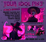 Your Idol Lucifer & Alastor Pins {PRE-ORDER}