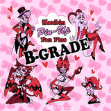 B-Grade: Hazbin Pin-Up Enamel Pins