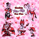 Hazbin Pin-Up Enamel Pins PRE-ORDER