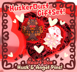 Angel, Husk & Vox Valentine's BonBon Pins {Pre-Order}
