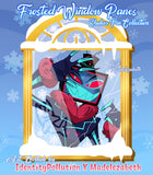 {Madelezabeth X IDP} Hazbin Frosted Window Pins [PRE-ORDER]