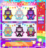 Konpeito Hazbin Pride Pins