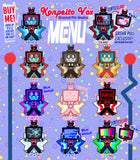 Konpeito Vox Gashapon Pin {1st Edition} PRE-ORDER