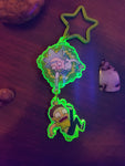 Rick and Morty Linking UV Charms