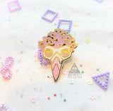 Posy Plague Doctor Pin