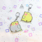 Cockatiel Birb Holo Fat Animal Charm