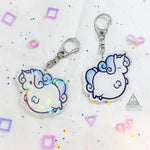 Unicorn Holo Fat Animal Charm