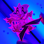 Angel Dust Black Light Neon Pin