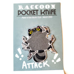 Raccoon Pocket Knife Patch (Club Release)