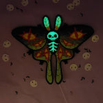 Death-Head Luna Moth Glow-in-the-Dark Patch (Club Release)