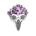 Plague Doctor Glow-in-the-Dark Hard Enamel Pin