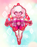 Pink Diamond UV Charm