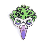 Plague Doctor Glow-in-the-Dark Hard Enamel Pin