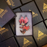 Alastor Bouncy Tail Enamel Pin PRE-ORDER