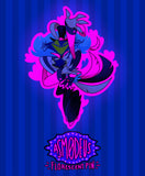 Asmodeus Black Light Neon Pin