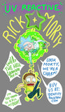 Rick and Morty Linking UV Charms